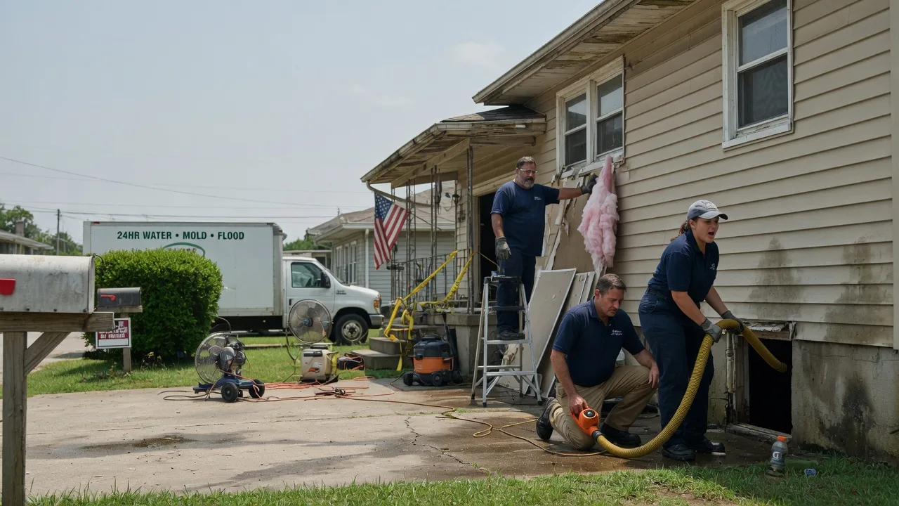 Water Damage Repair in Harmony, PA near me